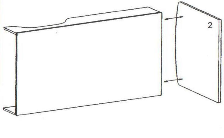 Схема сборки кроватки Приют Мини 007 М4 - шаг 3